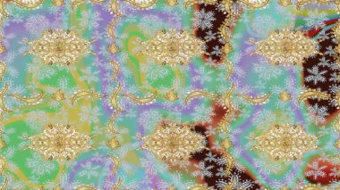 Paisley 'ler zarif çiçek desenli eskiz arka plan duvar kâğıdı resimleriyle klasik güzel modern 3D çizgili sanat eseri ve nötr desenli çiçek yaprakları ve süslemeleri..