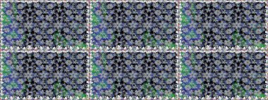 Küçük gri çiçeklerle oldukça eski bir besin torbası deseni. Tekstil, kumaş, kapaklar, duvar kağıtları, baskı, naylon, yapıştırma, örgü, dekupaj için çiçeksiz arkaplan.