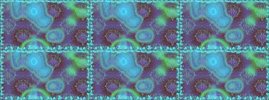 Motley illüstrasyonu. Kusursuz. Moda baskıları için zarif bir şablon. Küçük renkli çiçekler. Çiçekli bahar çiçekleri. Küçük çiçekte şirin desenler.