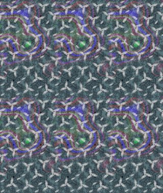 Ultraviyole kumaş deseni. Organik motif arka planı. Raster illüstrasyonu. Çizim deseni.