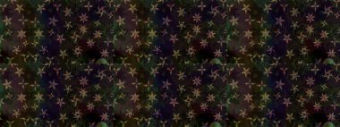 Raster illüstrasyonu. Klasik çiçek tasarımı elementleri. Gri kıvırcık çiçekler gri renkte şekillenir.