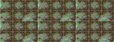 Çiçekler. Vadinin çiçekleri kahverengi renklerde. Soyut etnik raster pürüzsüz desen.