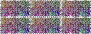 Çiçeklerle suluboya desenli çiçek deseni. Gri renkli güzel bir tekstil. Raster illüstrasyonu.