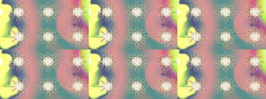 Geleneksel klasik süs. Arabesk ve çiçekli doğu raster desenleri. Arabesk ile klasik desen.