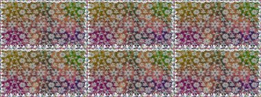 Çiçekli, suluboya desenli kusursuz çiçek deseni. Süslü kumaş deseni. Raster deseni.