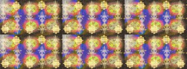 Kar Tanesi Mozaik ikonu. Silüet kar tanecikli tabela izole kahverengi, nötr ve bej renkler. Düz dizayn. Sembol kışı, donmuş, Noel, yeni yıl tatili. Grafiksel element dekorasyonu. Raster tasarımı.