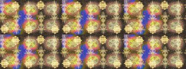 Yeni yıl kar tanesi. Düz kar karalama ikonları, kar taneleri kahverengi, bej ve nötr renklerde siluet noel afişi, kartlar. Güzel soyut kar taneleri raster tasarımı..