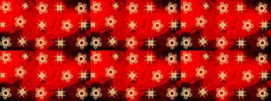 Nazik, narin çiçek arkaplanı. Kırmızı renkte çiçekler. Raster çiçek desenli ve çiçekli..