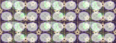 Çiçek duvar kâğıdı. Çiçek arkaplan. Renkli, pürüzsüz desen. Raster illüstrasyonu. Tarafsız, gri ve mor renkli şirin tekstil.