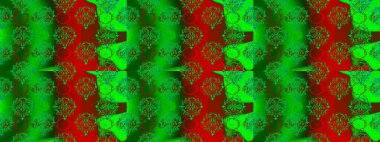 Renkli elementlerle Raster ilginç desen.