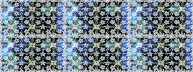 Küçük çiçekte güzel bir desen var. Çiçek arkaplan. Doğa. Raster deseni. Çiçek kolajı. - Mavi çiçekler. Çiçek bileşimi.