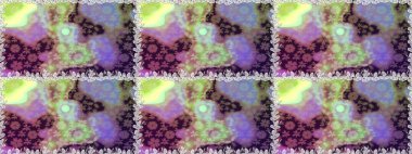 Raster Çiçek İllüstrasyonu güzel tekstil. Tarafsız renklerde etnik çiçeklerle kusursuz bir desen..