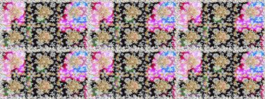 Duvar kâğıdı barok, İspanyol kumaşı. Kusursuz raster arka plan. Gri renklerde grafiksel, modern, pürüzsüz desen. Kusursuz çiçek deseni.