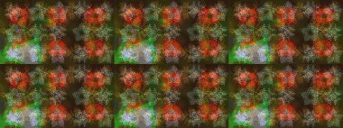 Raster Noel soyut renkli arka plan ve tatlı kar tanesi. Kar taneli Noel arkaplanı. Kış soyut geçmişi. Raster illüstrasyonu.