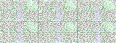 Kelebeklerle kusursuz desen. Bahar ve yaz tasarımı için renkli bir arkaplan. Raster renkli sonsuz doku. El çizimi illüstrasyon.