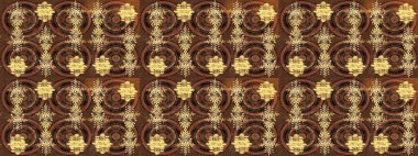 Kar tanesi süs desen. Snowflakes desen. Kar taneleri arka plan. Arka plan üzerinde izole soyut kar taneleri ile düz tasarım. Raster illüstrasyon.