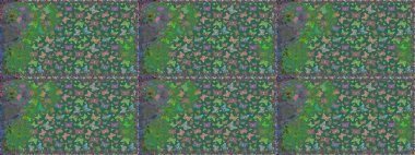 Kelebek desenli güzel çizim tasarımı. Yeşil renkli resimler.