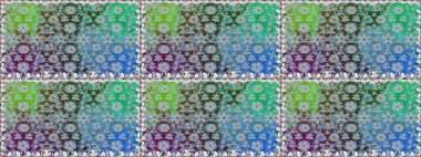 Çiçekler suluboya seamless modeli. Raster şık kumaş deseni.