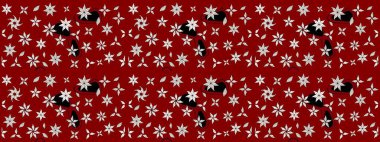 Kırmızı renkte çiçekler. Nazik, narin çiçek arkaplanı. Raster çiçek desenli ve çiçekli..