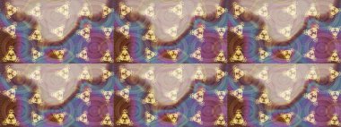 Kar tanesi süsleme deseni. Arkaplanda soyut kar taneleri olan düz tasarım. Kar taneleri arka planda. Raster illüstrasyonu. Kar taneleri deseni.