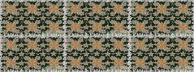 Raster illüstrasyonu. Gri renklerde. Küçük çiçekteki sevimli çiçek deseni. Soyut çiçek desensiz arkaplan. Raster deseni.