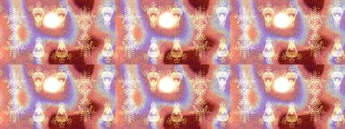 Düz Çiçek Elementleri Tasarımı. Tarafsız, pembe ve bej renkli çiçekler. Renkli Bahar Teması eskiz kalıbı. Sevimli çiçek raster deseni.