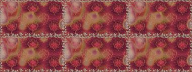 Küçük çiçekteki kusursuz desen. Güzel kumaş deseni. Hoş bir çiçek geçmişi var. Raster illüstrasyonu.