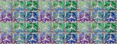 Çiçekli bahar çiçekleri. Küçük çiçekte güzel bir desen. Moda baskıları için zarif bir şablon. Motley illüstrasyonu. Küçük renkli çiçekler..