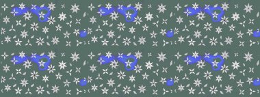 Modaya uygun kumaş deseni. Düz Çiçek Elementleri Tasarımı. Sevimli çiçek raster deseni. Renkli Yaz Teması çizim şablonu.