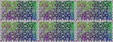 Gri renklerde bahar çiçekleri. Çiçekli, pürüzsüz bir desen. Raster çiçekleri klasik tarzda çizilmiş. Raster illüstrasyonu.