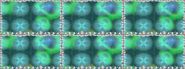 Güzel kumaş deseni. Renkli Bahar Temalı Kusursuz Arkaplan. Asya tekstil tarzında. Kusursuz çiçek deseni. Düz Çiçek Elementleri Tasarımı. Raster illüstrasyonu.