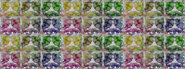 Çiçeksiz desenlerin resmi. Tarafsız renklerde vadinin çiçekleri.