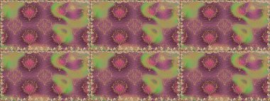 Düz Çiçek Elementleri Tasarımı. Zentangle soyut çiçekleri. Renkli Bahar Temalı Kusursuz Arkaplan. Raster illüstrasyonu. Güzel kumaş deseni. Çiçek tozu..