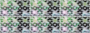 Tarafsız renklerde yaz çiçekleri. Çiçekli karalama şeklinde Raster çiçek deseni. Raster illüstrasyonu.