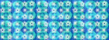 Bokeh mavisi, bej, nötr ve kar taneleriyle dekoratif Noel arkaplanı. Raster illüstrasyonu.