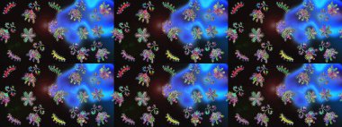 Raster illüstrasyonu. Örtü, poster, tişört ya da dövme için şablon. Yetişkin sanat terapisi için kış boyama sayfaları. El yapımı stres önleyici kar tanesi..