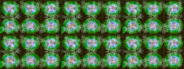 Yeşil, kahverengi ve nötr siluet kar tanesi işareti. Düz dizayn. Sembol kışı, donmuş, Noel, yeni yıl tatili. Grafiksel element dekorasyonu. Kar Tanesi Mozaik ikonu. Raster illüstrasyonu.