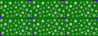 Tekstil veya kitap kapakları, imalat, duvar kağıtları, baskı, hediye paketi ve yapıştırma kitabı için çiçek eskizi geçmişi. Küçük çaplı çiçeklerdeki basit şirin desenler. Raster illüstrasyonu.