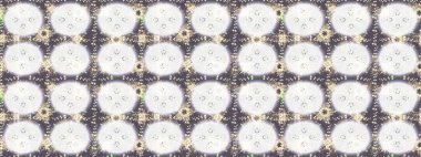 Tarafsız, gri ve bej renkli kar taneleri. Renkli arka planda izole tatlı kar taneleri. Raster illüstrasyonu.