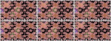 Çiçekler suluboya seamless modeli. Raster şık kumaş deseni.