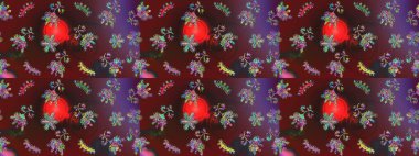 Kar Taneleri Karalamaları. El çizimi Noel Raster illüstrasyonu. Yeni Yıl Dekoratif Kar Taneleri Arkaplanı.