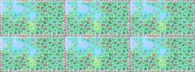 Mavi ve nötr arka planda güzel renkli kelebekler. Çocuk kelebeklerin pürüzsüz deseni. Raster Moda Kelebekleri Çocuk Duvar Kağıdı.