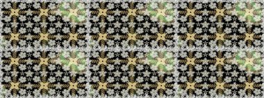 Çiçekli, suluboya desenli kusursuz çiçek deseni. Küçük çiçekte güzel bir çiçek deseni var. Raster deseni.