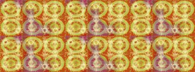 Arabesk ile klasik model. Geleneksel klasik süs. Arabesk ve çiçekli doğu raster desenleri.