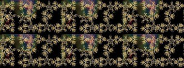 Raster illüstrasyonu. Raster illüstrasyonu. Kar taneleri siyah ve kahverengi renklerde izole edilmiş. Kar Tanesi Simgesi.