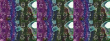 Yatak çarşafları, ceket, paket tasarımı, kumaş ve moda kavramları için tekstil baskısı. Çiçekleri, deniz kabukları, mandalaları ve suluboya efektleriyle donanma geçmişi. Çizim kalıbı etnik tasarım.