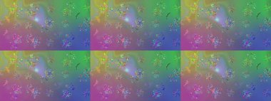 Yeşil renkli çiçekler. Yumuşak, bahar çiçekli arka plan. Raster çiçek desenli ve çiçekli..