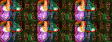 Çiçek desenli raster, gri çizgi grafik desenli soyut raster arkaplan. Modern stil dokusu.