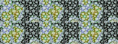 Tatil havası. Raster güzel bir çiçek deseni çizmiş. Nazik romantik baskı. Bahar mevsimi.