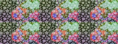 Vadinin gri renkli çiçekleri. Eskiz arkaplan modeli. Raster - stok. Suluboya, elle çizilmiş.